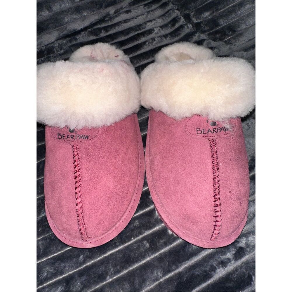 Bearpaw Women Fur Slippers - Picture 3 of 4